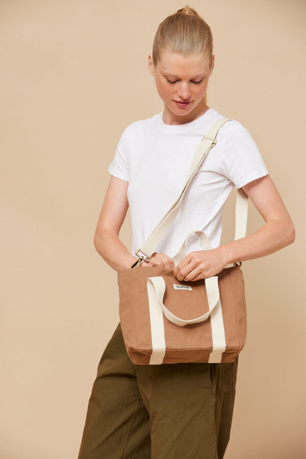 Sac carré Louise Cannelle – Image 3