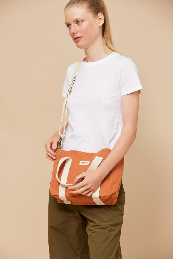 Sac carré Louise Sienne – Image 3
