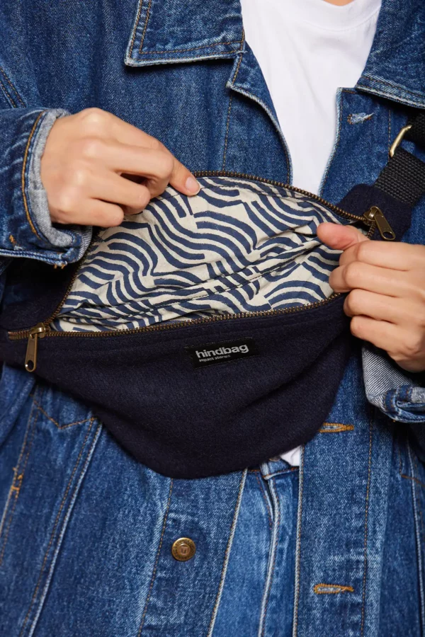 Sac banane Olivia Laine marine – Image 3