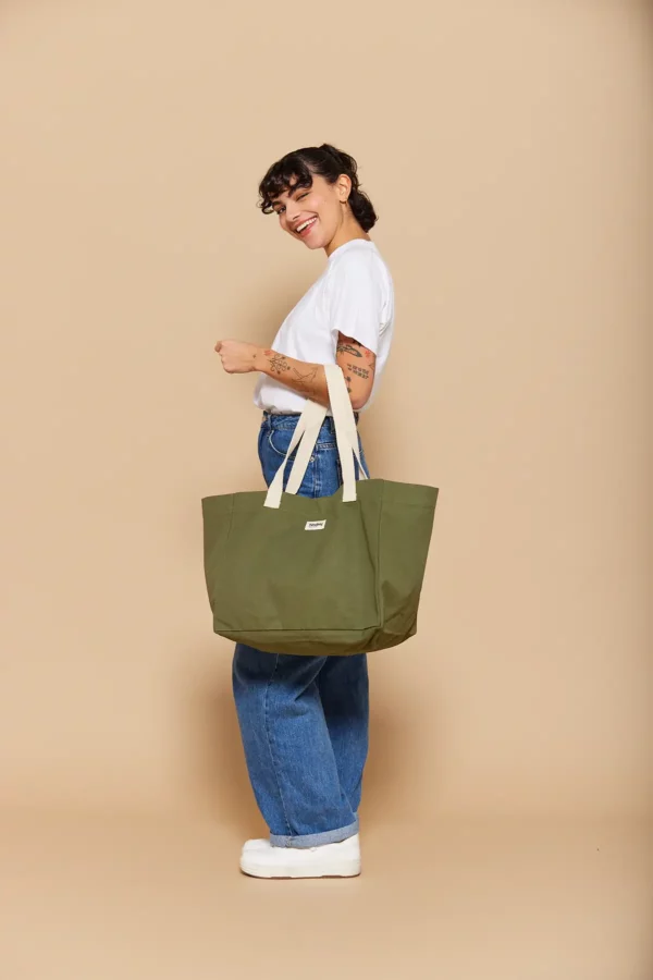 Cabas Claude Olive – Image 3