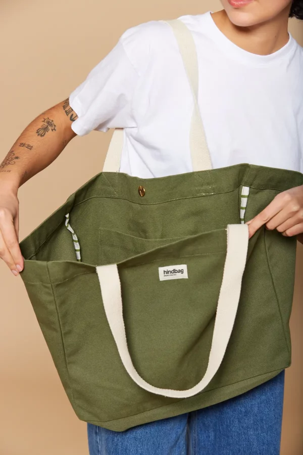 Cabas Claude Olive – Image 2