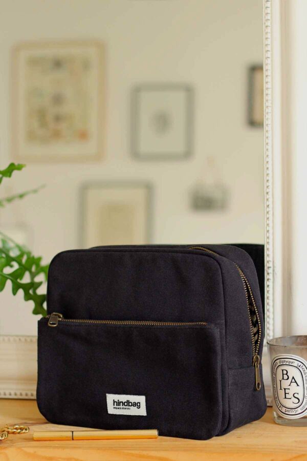 Trousse de toilette XL Alix Noir – Image 2