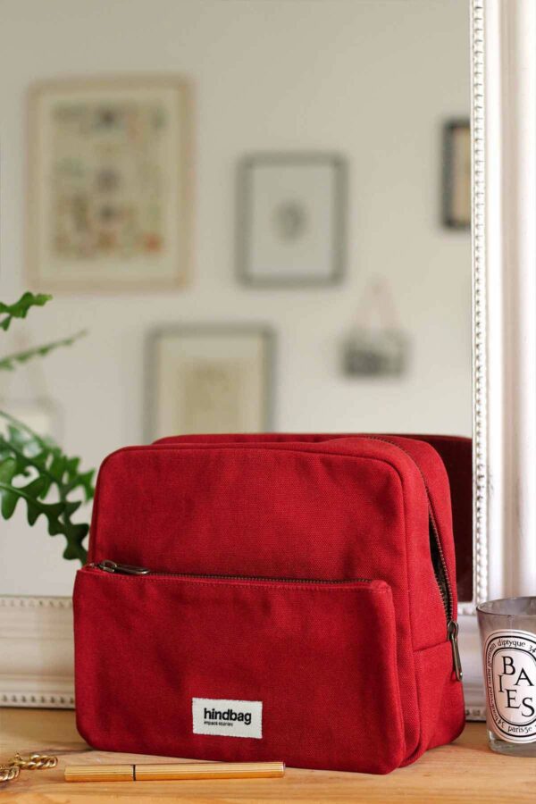 Trousse de toilette XL Alix Terracotta – Image 3