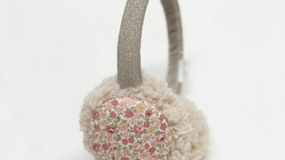 Cache-oreilles matelassés Margot Floral