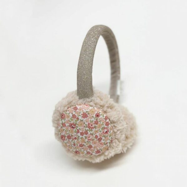 Cache-oreilles matelassés Margot Floral