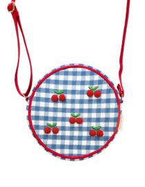 Sac vichy Cherry Pom Pom