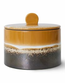 Pot à biscuits, feu