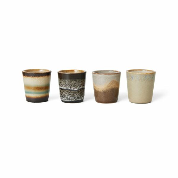 Coquetiers, granit (lot de 4)