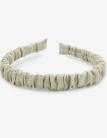 Bandeau en lin beige Senna