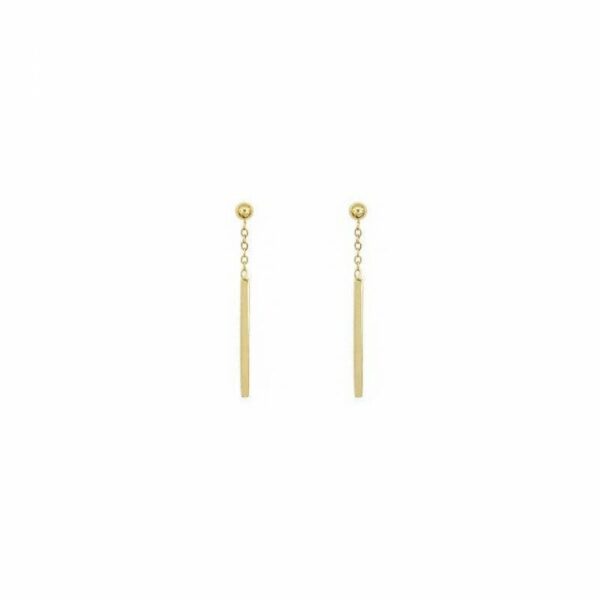 Boucles d'oreilles Little Bar Or