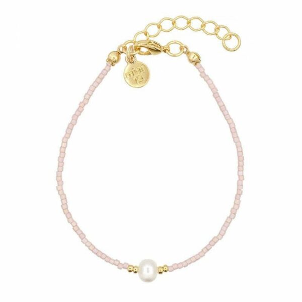 Bracelet perle - rose vintage