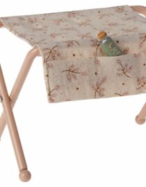 Les Miniatures - Table à langer, Bébé souris - Rose