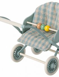 Les Miniatures - Poussette, Bébé souris, Menthe