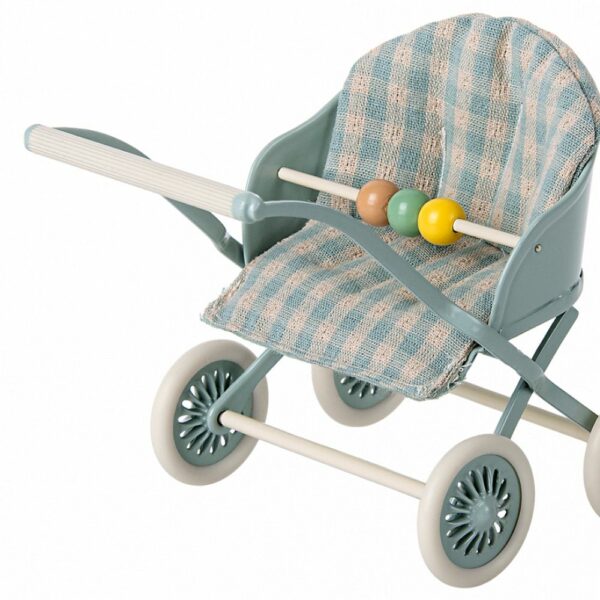Les Miniatures - Poussette, Bébé souris, Menthe