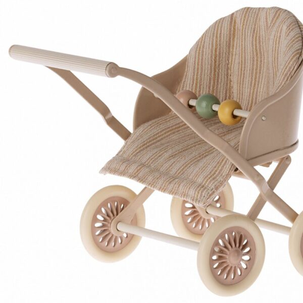 Les Miniatures - Poussette, Bébé - Rose