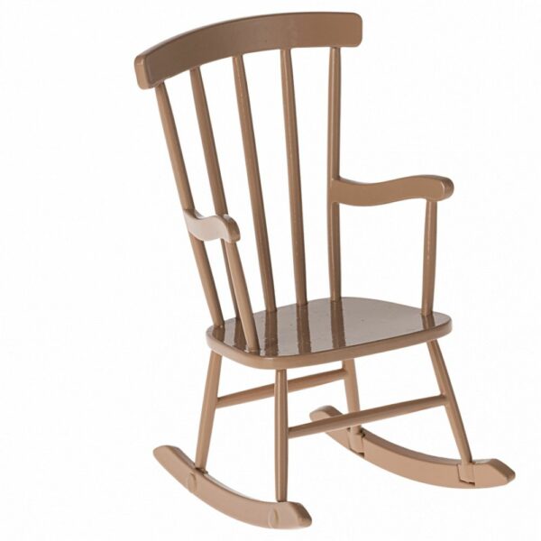 Les Miniatures - Rocking chair, Souris - Rose poudré