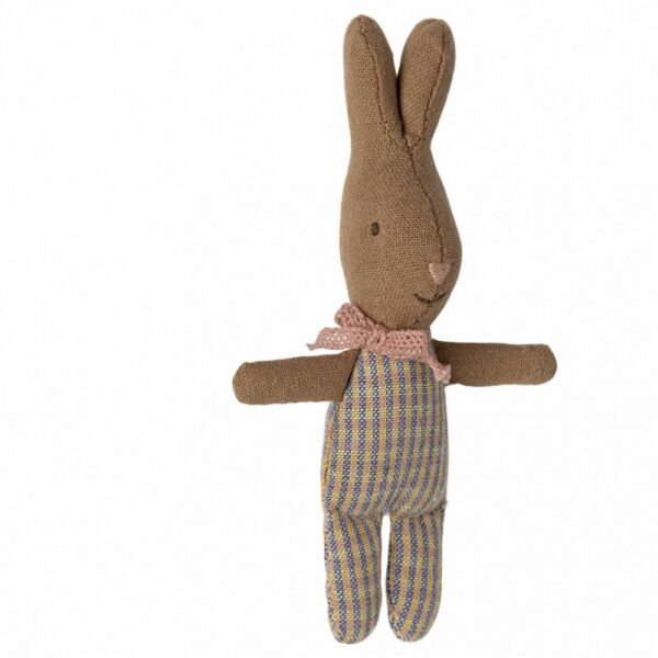 Les Miniatures - Lapin, My - Rose/Bleu à carreaux