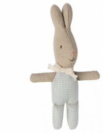Les Miniatures - Lapin, My - Bleu clair à carreaux