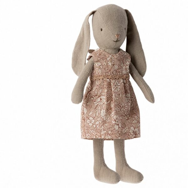 Les Miniatures - Lapin, Classique - Robe à fleurs