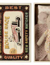 Les Miniatures - Souris Petite soeur dans sa boîte assortie