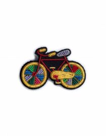 Broche Vélo Paradise –  brodée à la main