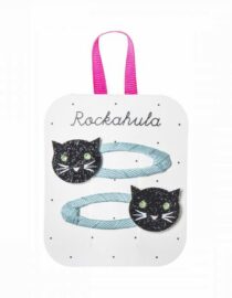 Barrettes Chat scintillantes