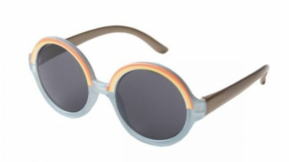 Lunettes de soleil rondes arc-en-ciel