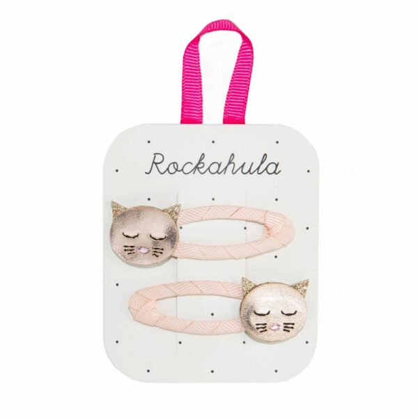 Barrettes chat Clara