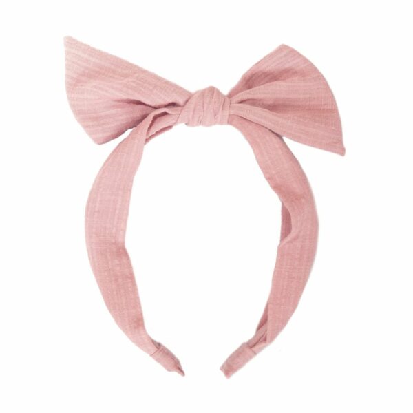 Bandeau vintage rose