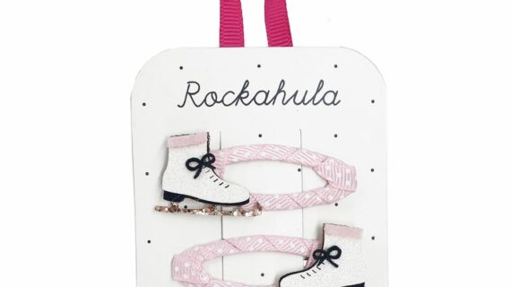 Barrettes Patineur sur glace