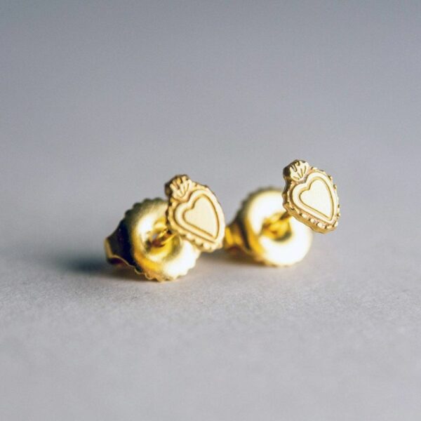 Boucles d'oreille Ex-voto Coeur