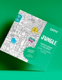 Poster à colorier - Jungle - 100x70