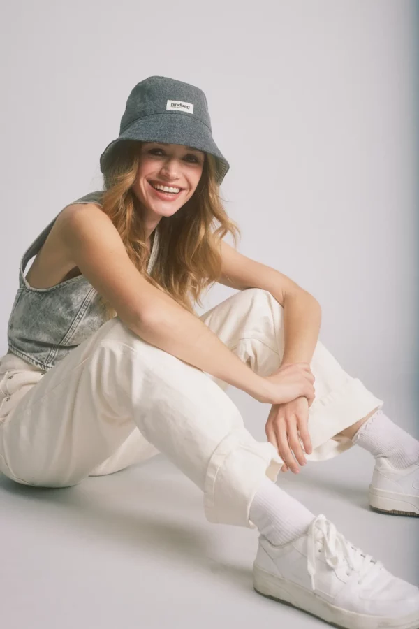 Bob le bob Denim bleu – Image 4
