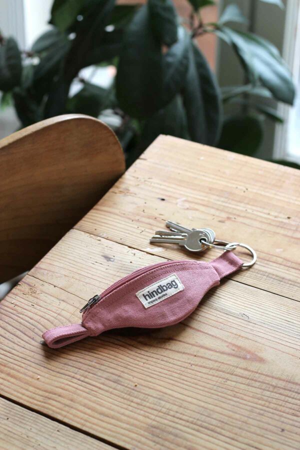 Porte-clés banane Côme Rose blush – Image 2