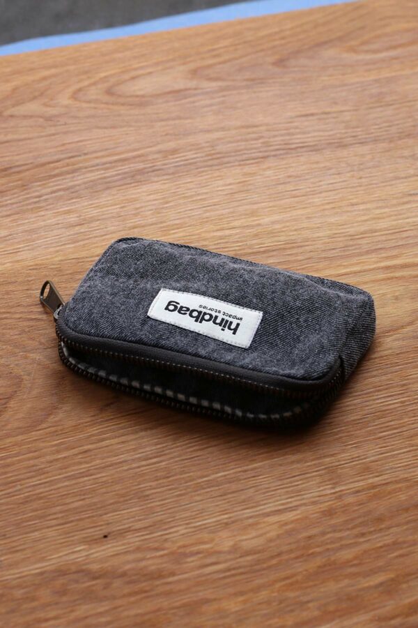 Porte-monnaie Lili Denim gris – Image 2