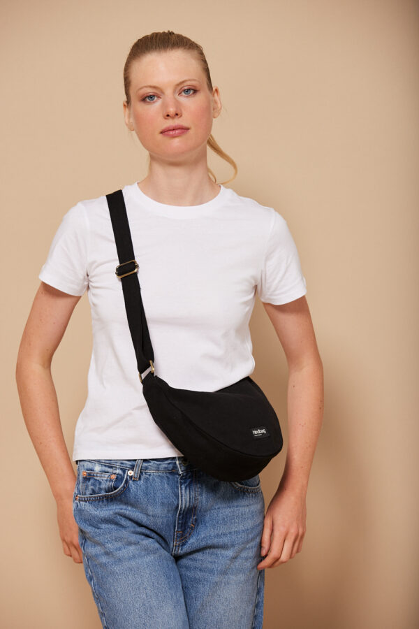 Sac Banane Andréa Noir – Image 3