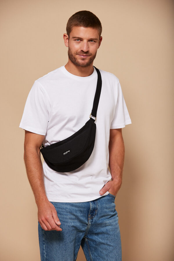 Sac Banane Andréa Noir – Image 4