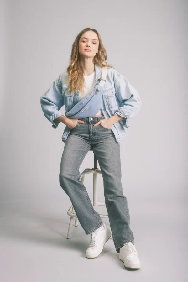 Sac banane Olivia Denim bleu – Image 3