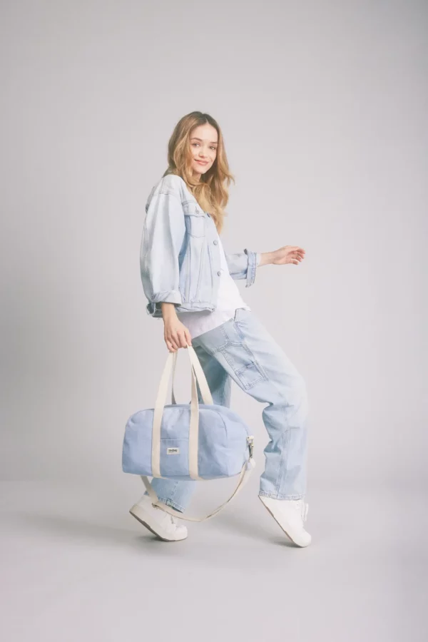 Sac bowling Charlie Denim bleu – Image 2
