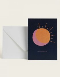 Carte Sunrise "Happy new year"