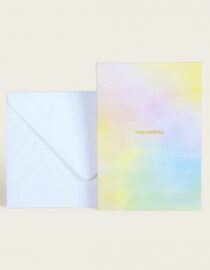 Carte Brume "Happy birthday"