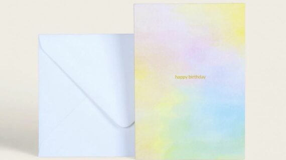 Carte Brume "Happy birthday"