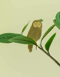 Hibou - Bijoux pour plantes