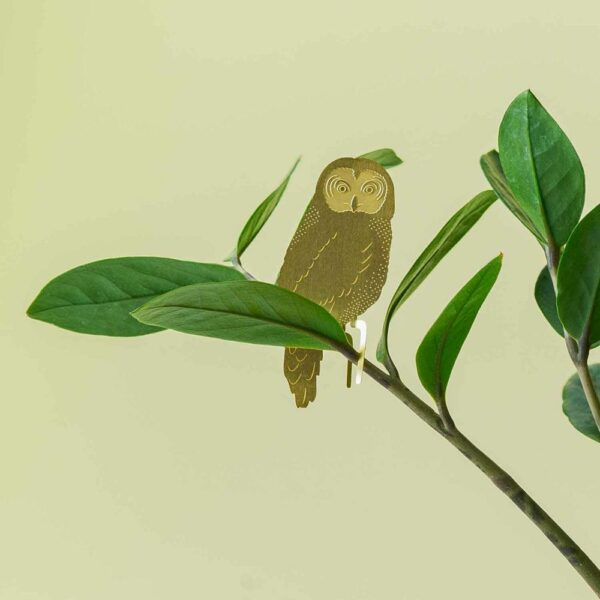 Hibou - Bijoux pour plantes