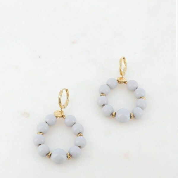 Boucles Sorianio violette