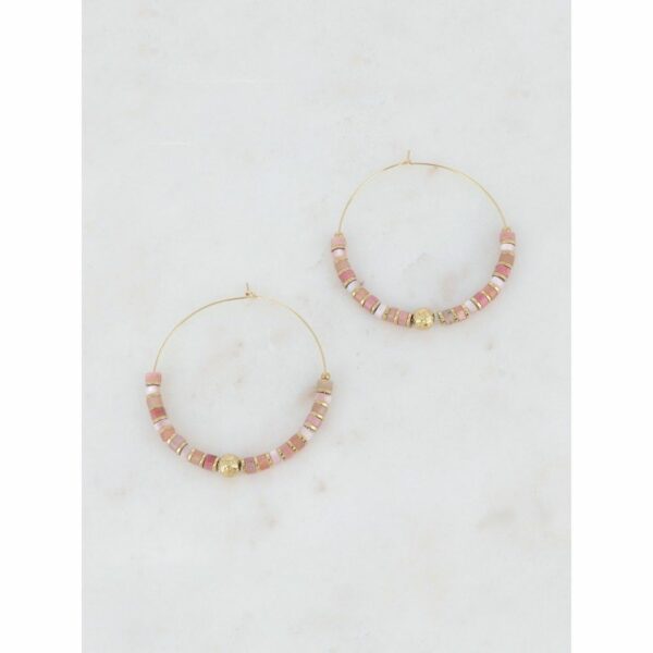 Boucles Rydela rose