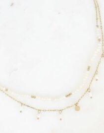 Collier - Soleil et perles d'eau douce