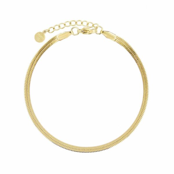 Bracelet chaîne serpent Or