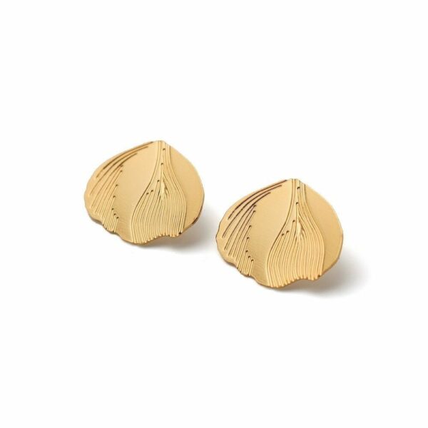 Boucles d'oreille Eclosion Strie