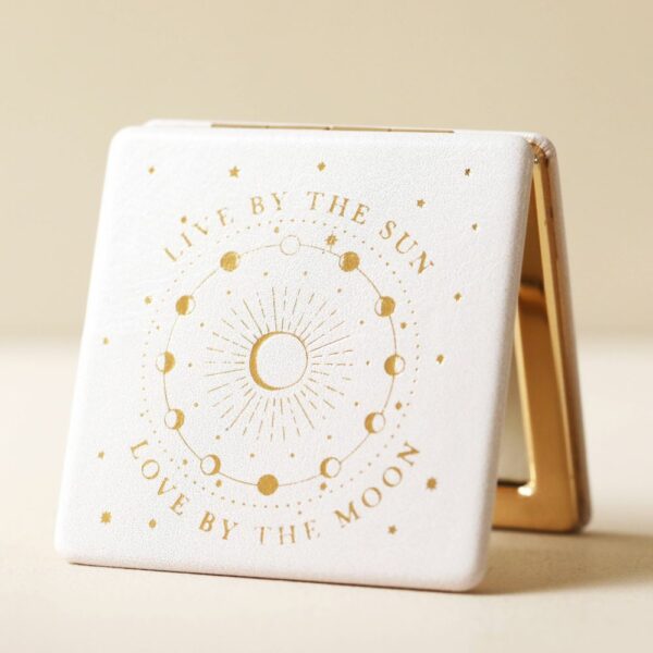 Miroir compact Live by the Sun Foiled